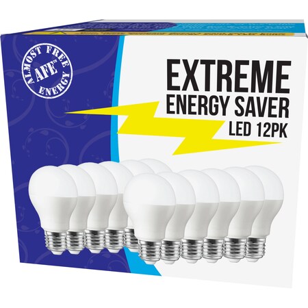Miracle Led Energy Saver LED Bulbs, 9 Watt, 12PK 603657